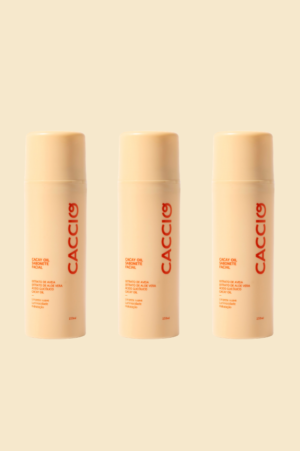 Combo Sabonete Facial Iluminador - 3 Unidades