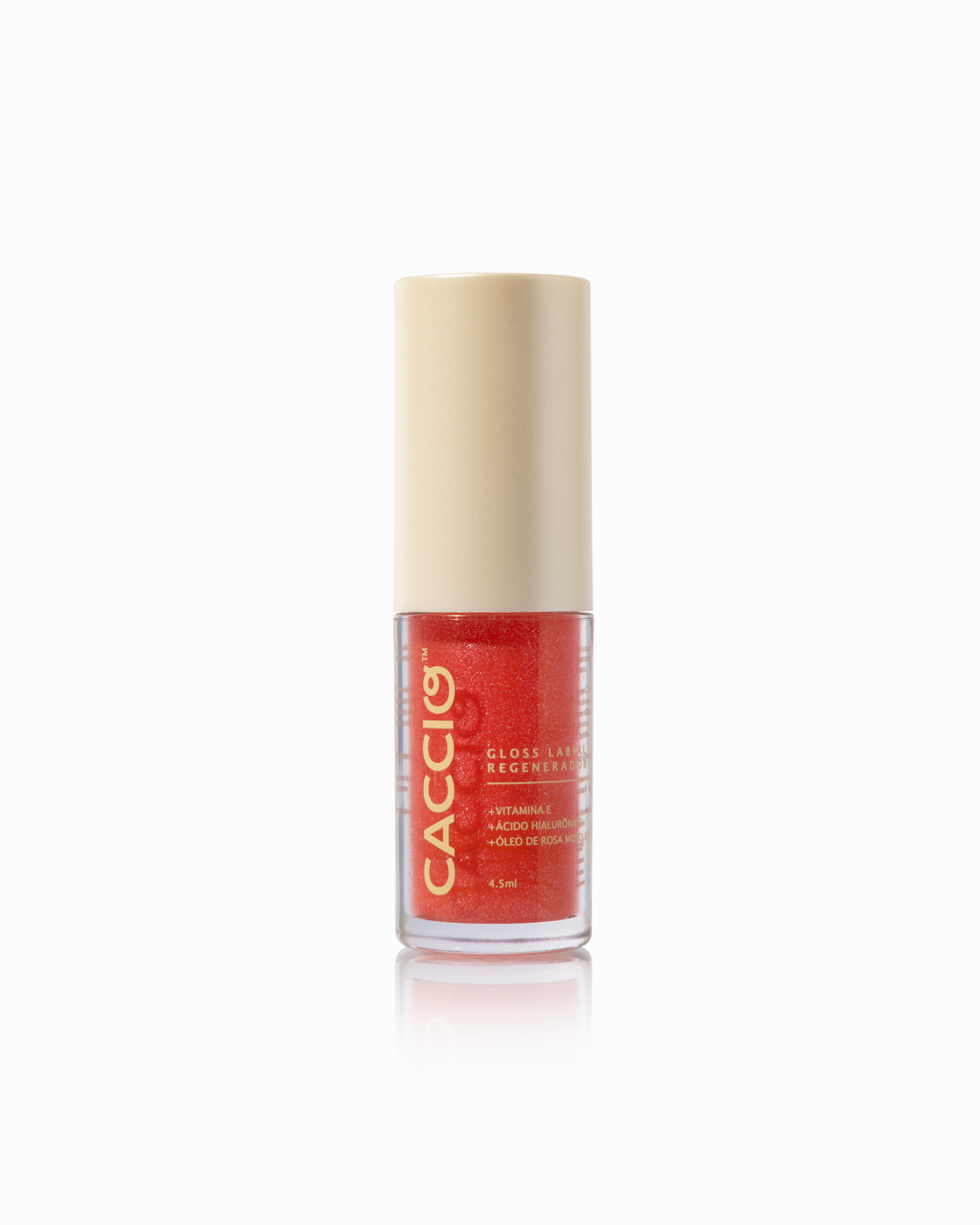 Hidratante e Regenerador  Labial em Gloss - Cor Coral